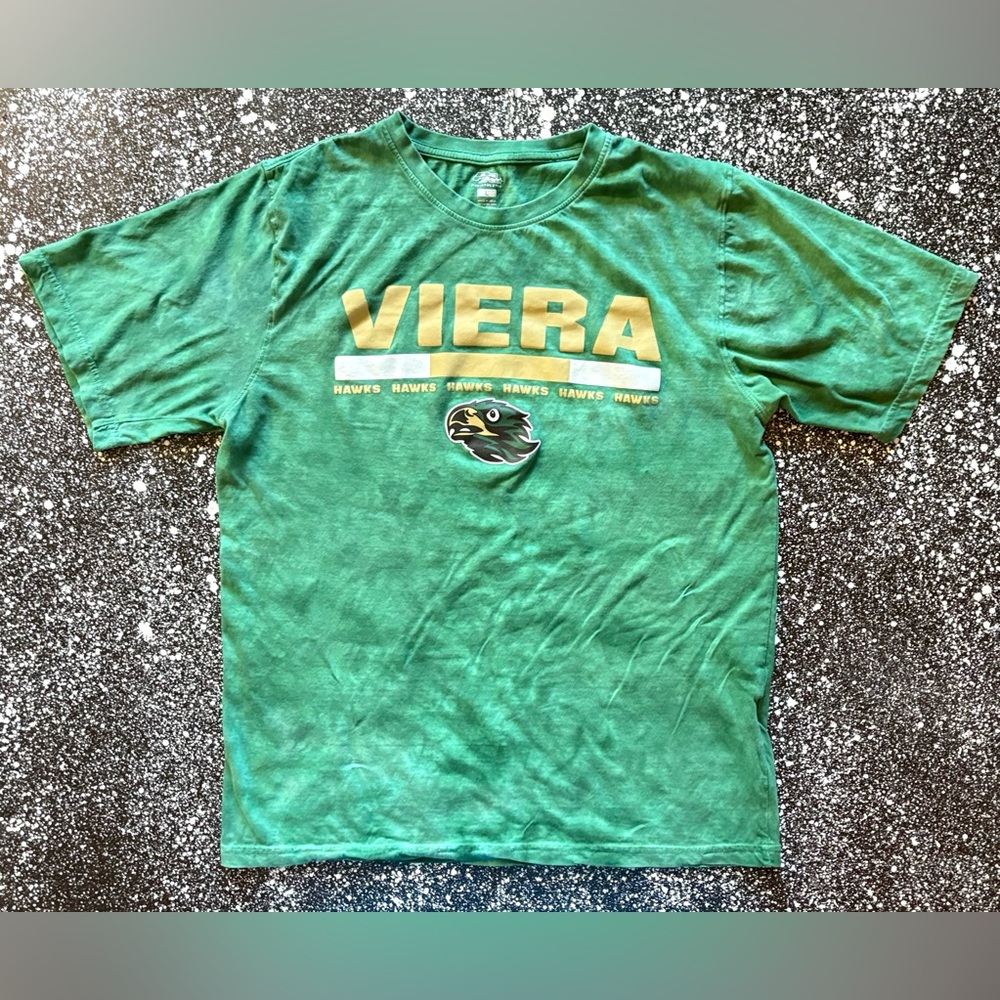 Viera High School Hawks Spiritwear Tie-Dye T-Shirt (Florida) Large